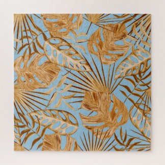 Puzzle Fleurs Tropicales Vibrantes : Colorées Et Sans Cou