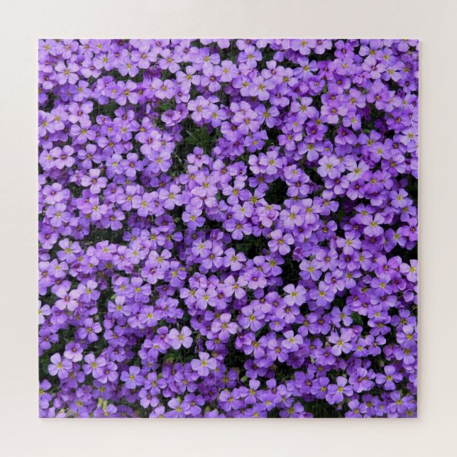 Puzzle Fleurs - Violets (Horizontal)