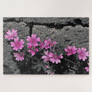 Puzzle Fleurs violettes
