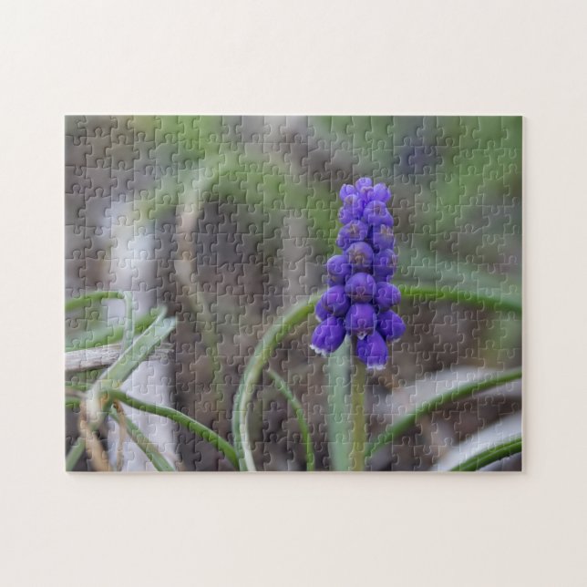 Puzzle Fleurs violettes (Horizontal)