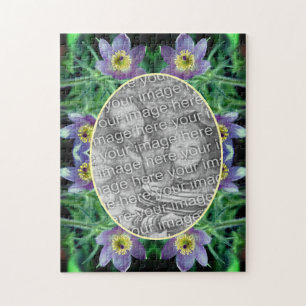 Puzzle Fleurs violettes Pasque Créer Votre Propre Photo