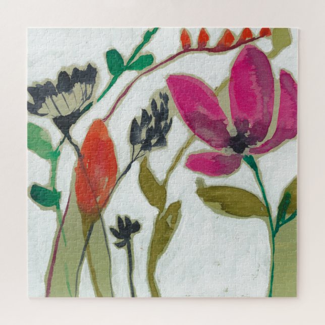 Puzzle Fleurs vives (Horizontal)