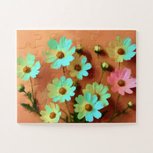 Puzzle Fleurs Zinnia Elegans