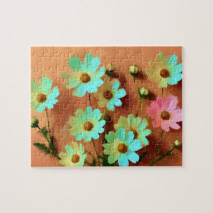 Puzzle Fleurs Zinnia Elegans