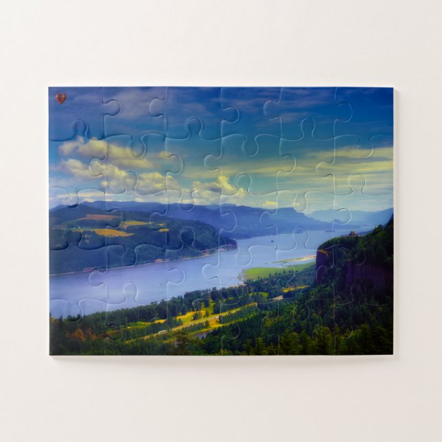 Puzzle Fleuve Columbia Oregon. (Horizontal)