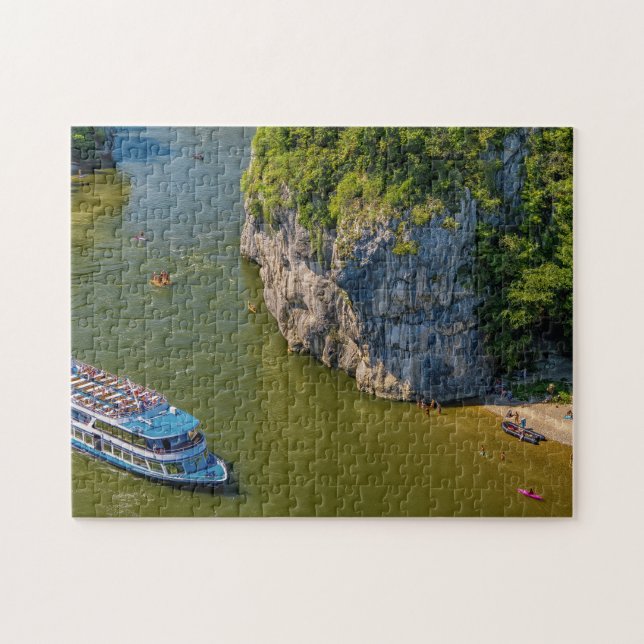 Puzzle Fleuve Danube  Allemagne. (Horizontal)