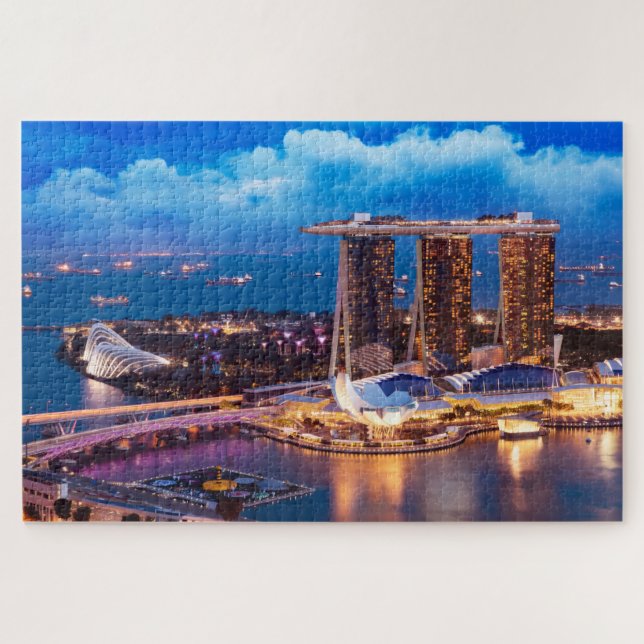 Puzzle flexible de Singapour (Horizontal)