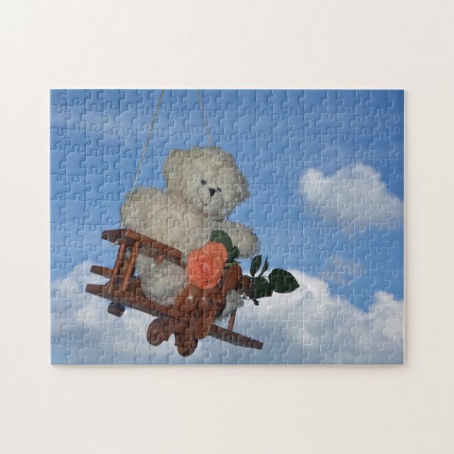 Puzzle Fliegender Teddybär (Horizontal)