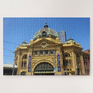 Puzzle flinders station de rue melbourne