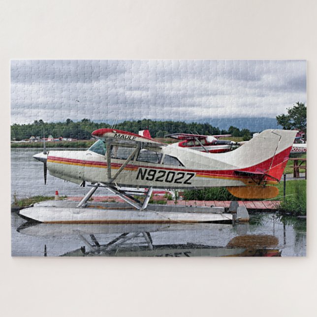 Puzzle Float plane 12, Lake Hood, Anchorage, Alaska, État (Horizontal)