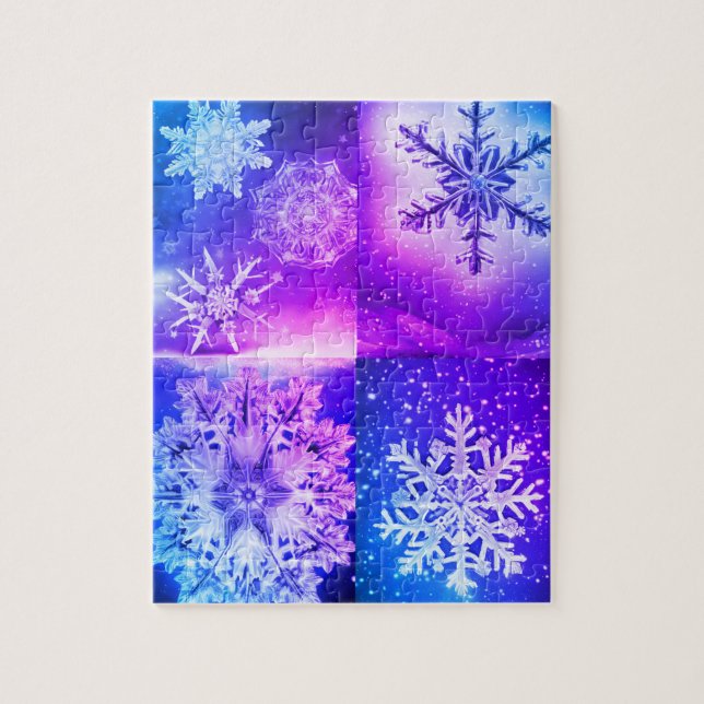Puzzle Flocon de neige (Vertical)