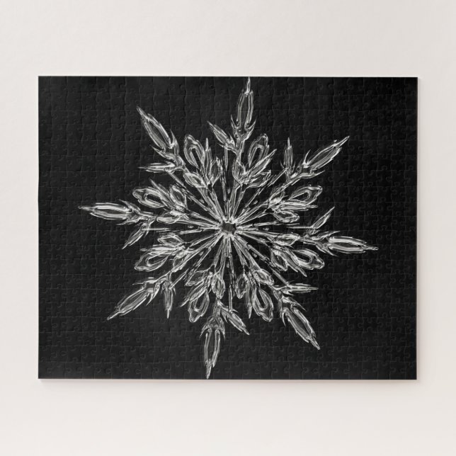 Puzzle Flocon de neige parfait pour les vacances de Noël (Horizontal)