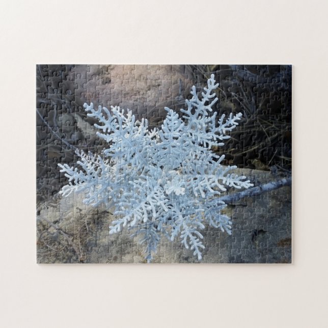 Puzzle Flocon de neige vivant - (Horizontal)