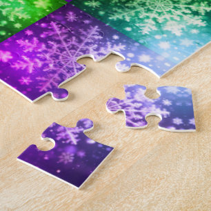 Puzzle Flocons de neige / Cœurs / Greenleaf / Miami / Mir