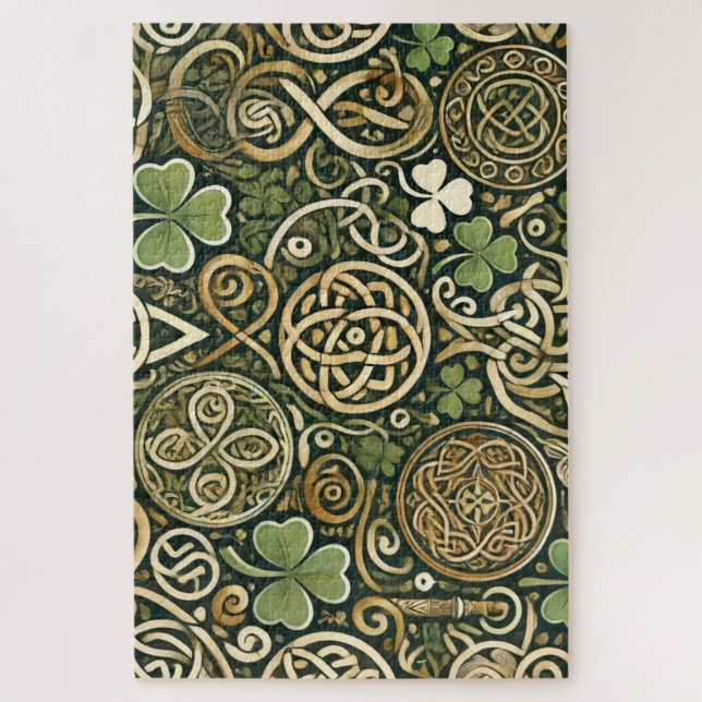 Puzzle Floraison Celtique (Vertical)