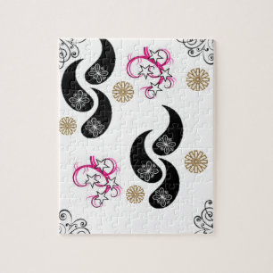 Puzzle floral