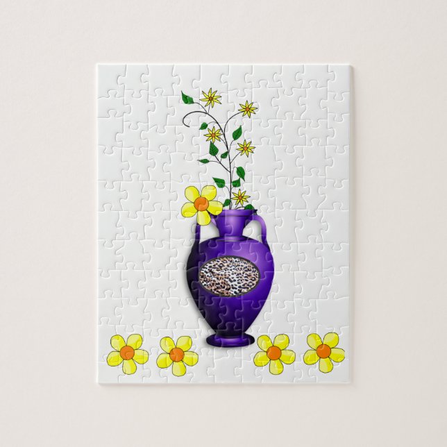 Puzzle floral (Vertical)