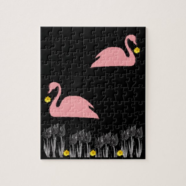 Puzzle floral (Vertical)