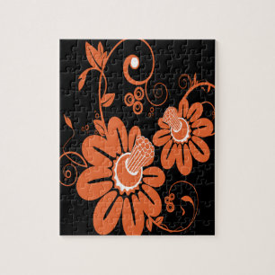 Puzzle floral