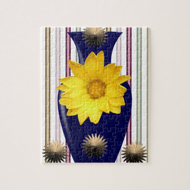 Puzzle floral (Vertical)