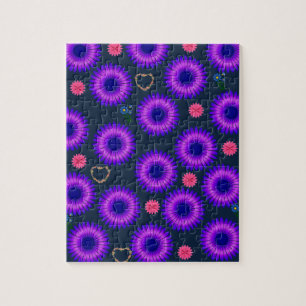 Puzzle floral