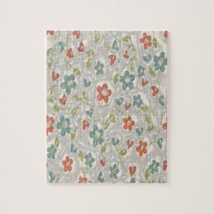 Puzzle floral