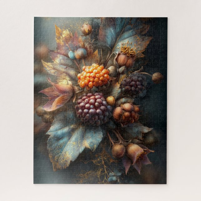 Puzzle Floral d'Automne (Vertical)