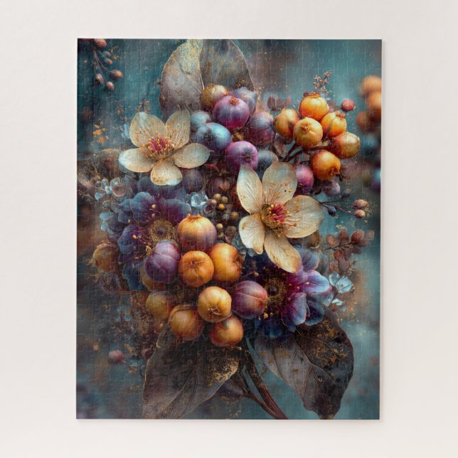 Puzzle Floral d'Automne (Vertical)
