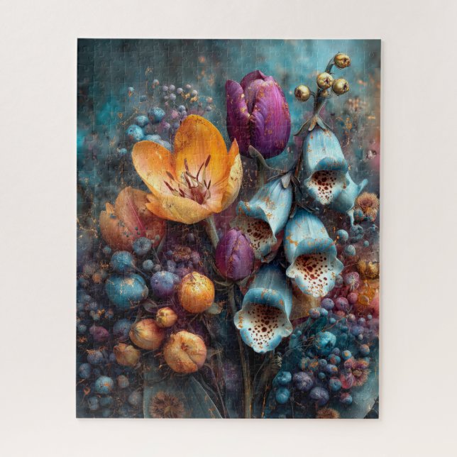 Puzzle Floral d'Automne (Vertical)