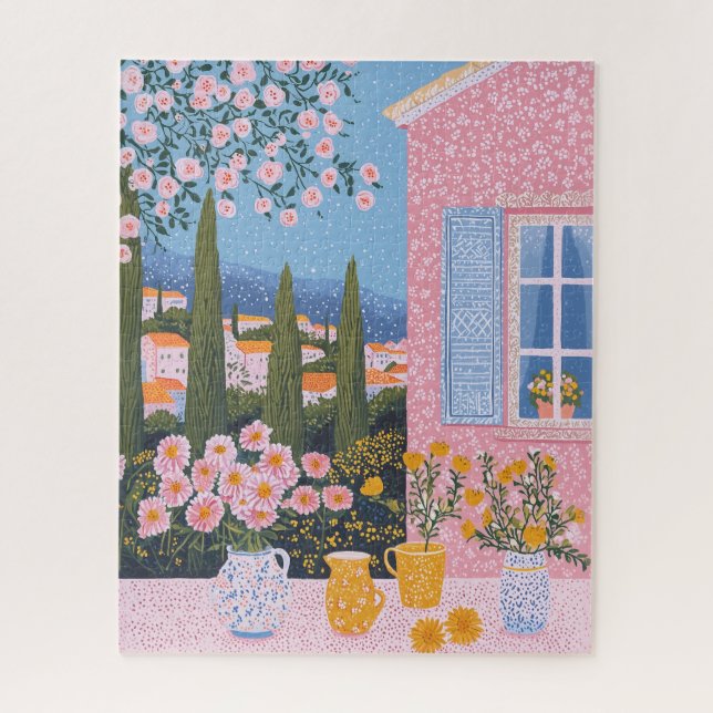 Puzzle Floral Pittoresque (Vertical)