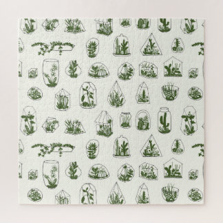 Puzzle Florarium Succulent : Conception géométrique Vinta