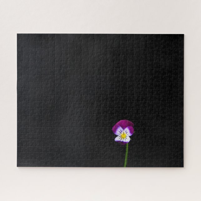 Puzzle Flore violette 16x20 jpcnm 520pc (Horizontal)