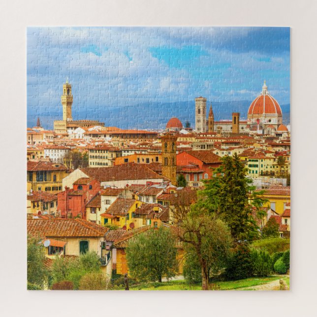 Puzzle Florence City Skyline Toscane Italie (Vertical)