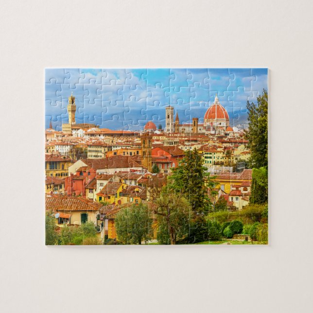 Puzzle Florence City Skyline Toscane Italie (Horizontal)