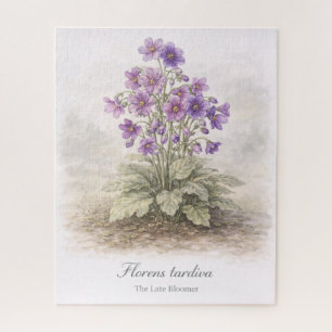 Puzzle Florens tardiva La Fleur Tardive Botanique