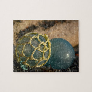 Puzzle Flotte japonaise de pêche au verre