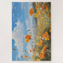 Flower Field Jigsaw Puzzle, 1014 pc. 30"x20"
