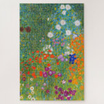 Puzzle Flower Garden by Gustav Klimt<br><div class="desc">S'il vous plaît visitez mon magasin pour un design plus intéressant et plus de choix de couleurs. => zazzle.com/colorfulworld*</div>