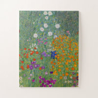 Flower Garden by Gustav Klimt