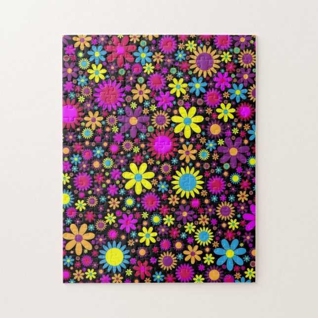 Puzzle Flower Power (Vertical)