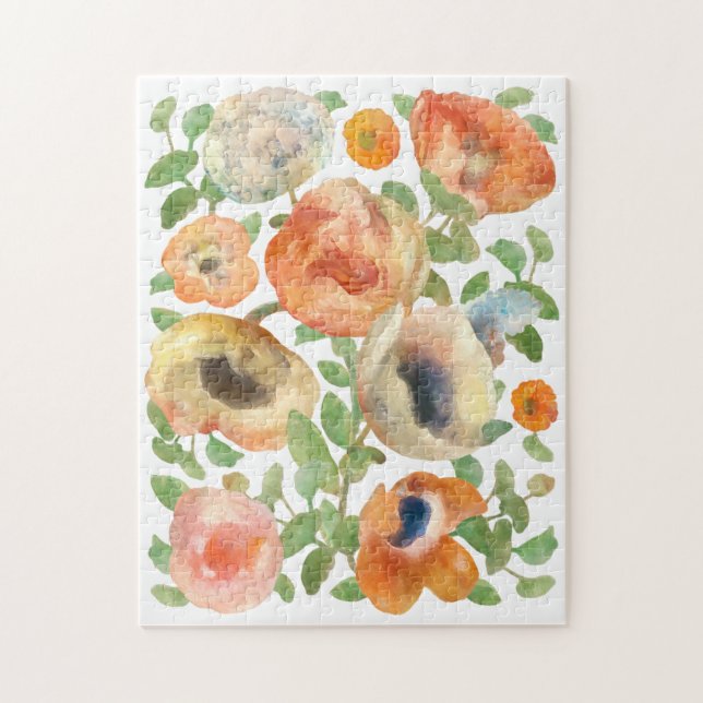Puzzle Flowers (Vertical)