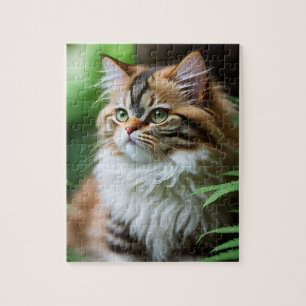 Puzzle "Fluff and Cuddles : The Chubby Persian Cat"