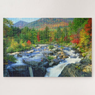 Puzzle Flume Falls   Monts Adirondack