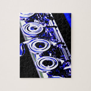 Puzzle Flûte artistique Métal d'argent Beau plaisir