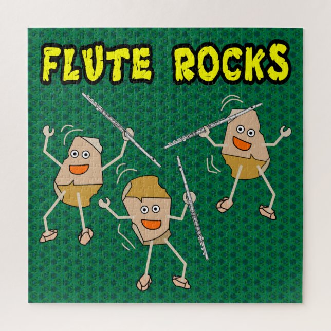 Puzzle Flute Rocks (Vertical)