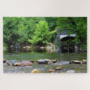 Puzzle Fly Fishing Day Dream  -  20x30