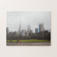 Foggy Day à Central Park New York City NYC
