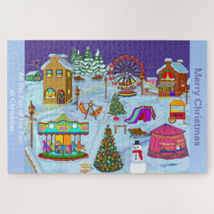 Puzzle Foire de Noël