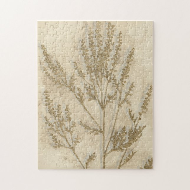 Puzzle Foliage doré II (Vertical)