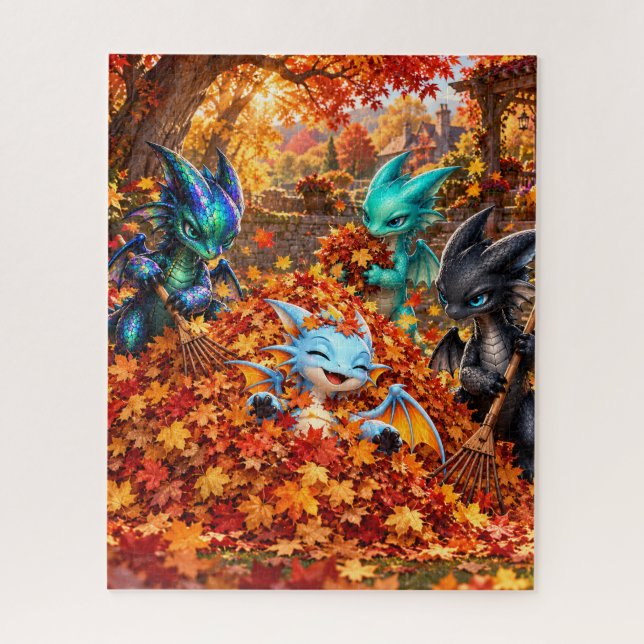 Puzzle Folie d'automne (Vertical)